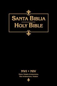 NVI/NVI Bblia Biblingue Dura Negro