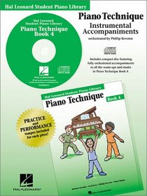 Piano Technique Book 4 - CD: Hal Leonard Student Piano Library