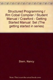 Structured Cobol Programming With Syntax Guide/Student Program Disk/Getting Started With Ryan McFarland Cobol 3.5 Inch