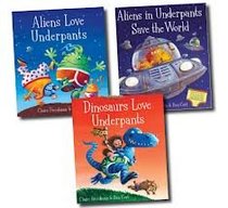 Aliens & Dinos in Underpants (Slipcase)