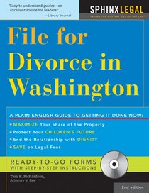 File for Divorce in Washington (+ CD-ROM) (Legal Survival Guides)