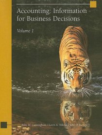 Accounting: Information for Business Decisions, Volume 1