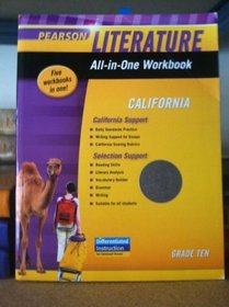 Literature All-in-One Workbook California Grade 10