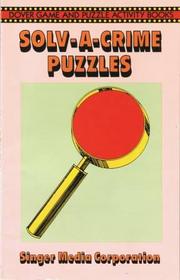 Solv-a-Crime Puzzles (Dover Game and Puzzle Activity Books)