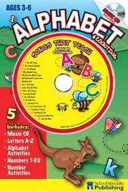 Alphabet and Counting Sing Along Activity Book with CD: Songs That Teach Alpabet (Sing Along Activity Books)