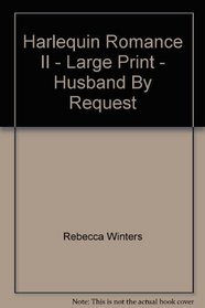 Husband by Request (Large Print)