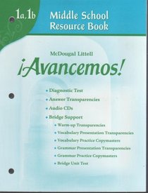 1a ,1b Avancemos Middle School Resource Book