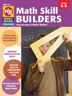 Math Skill Builders, Grades 6-8 (From the Pages of WEEKLY READER)