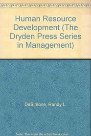 Human Resource Development (The Dryden Press Series in Management)