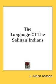 The Language Of The Salinan Indians