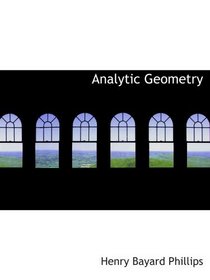 Analytic Geometry