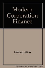 Modern Corporation Finance