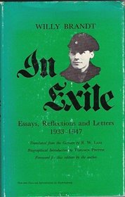 In Exile: Essays, Reflections and Letters, 1933-1947