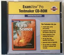 ExamView Pro Testmaker CD-ROM for Glencoe Earth Science