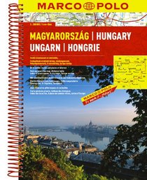 Hungary Marco Polo Road Atlas: 1:300 000 (Marco Polo Road Atlases)