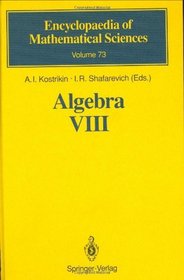 Representations of Finite-Dimensional Algebras (Encyclopaedia of Mathematical Sciences) (v. 8)