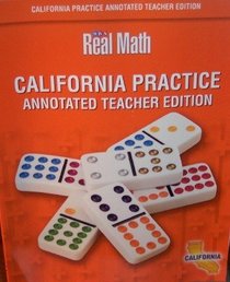 California Practice Grade 1 Annotated Teacher Edition (SRA Real Math)