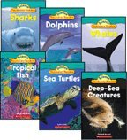 Ocean Animals Science Vocabulary Readers 6-Book Set: Deep-Sea Creatures, Dolphins, Sea Turtles, Sharks, Tropical Fish, and Whales