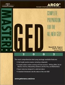 Arco Master the Ged 2002: Teacher-Tested Strategies and Techniques for Scoring High (Master the Ged, 2002)