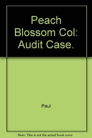 Peach Blossom Cologne Company Audit Case