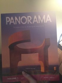 Panorama, 4th Edition, Student Edition Vol 1. (Lessons 1-8) and Supersite Code