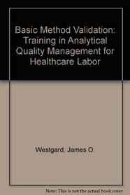 Basic Method Validation: Training in Analytical Quality Management for Healthcare Labor