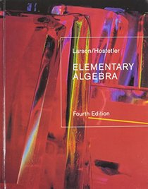 Elementary Algebra + Study + Solutions Guide 4th Ed