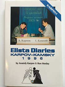 Elista diaries: Karpov-Kamsky 1996