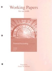 Working Papers to accompany Fundamental Financial Accounting Concepts