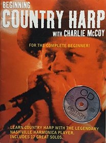 Beginning Country Harp with Charlie McCoy  (BK+CD)