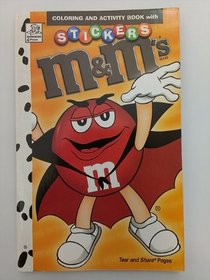 M&M's Red Halloween with Sticker