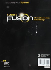 ScienceFusion: Student Edition Interactive Worktext Module K Module K: Introduction to Science and Technology 2017