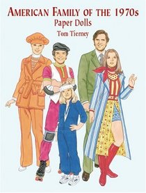American Family of the 1970s Paper Dolls (Paper Dolls)