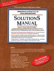 Solutions Manual-Principles & Practices of Civil Engineering