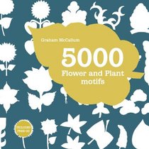 5000 Flower and Plant Motifs (Book & CD)