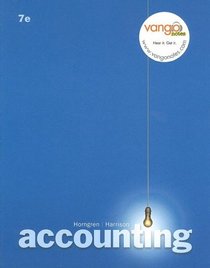 Vango Notes for Accounting (Charles T. Horngren Series in Accounting)