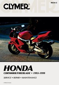 Honda CBR900RR/Fireblade 1993-1999 (Clymer Motorcycle Repair) (Clymer Motorcycle Repair)