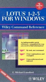 Lotus 1-2-3 for Windows Wiley Command Reference