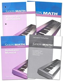 Saxon Homeschool Intermediate 4: Homeschool Package