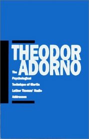 The Psychological Technique of Martin Luther Thomas' Radio Addresses