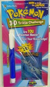Pokemon 3-D Trivia Challenge: Lugia (Mini Book and reveal pen)