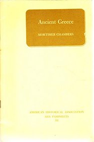 Ancient Greece (Aha Pamphlets, 331.)