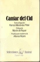 Cantar Del Cid (Selecciones austral ; 12 : Clasicos)