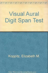 Visual Aural Digit Span Test: Vads Test