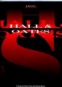 Hall & Oates: 9 songs for piano vocal with guitar boxes (Hot songs)