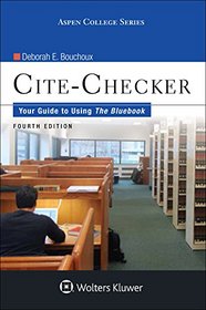 Cite Checker: Your Guide To Using the Bluebook (Aspen College)