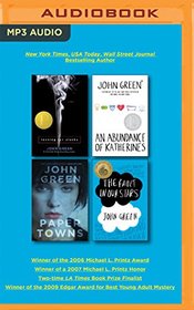 John Green Audiobook Collection on MP3-CD: Looking for Alaska, An Abundance of Katherines, Paper Towns, The Fault in Our Stars