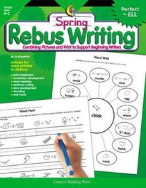 Rebus Writing-Spring, Gr. K-2