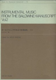 From Baldwin hand manuscript instrumental music collection (2) (2010) ISBN: 4115090723 [Japanese Import]