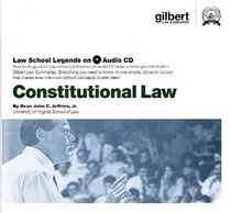 Law School Legends Constitutional Law (Audio CD) (Law School Legends Audio Series)